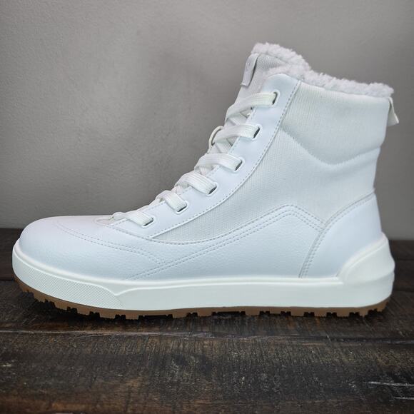 NEW Vessi Alta High Top Sneaker Mens Size 11 Winter Waterproof Boots Shoes White main image 14